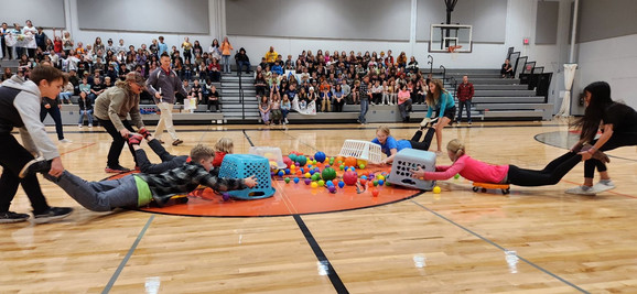 elk mound middle school students