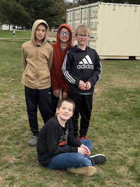 elk mound middle school students